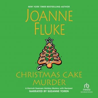 Christmas Cake Murder audiobook cover