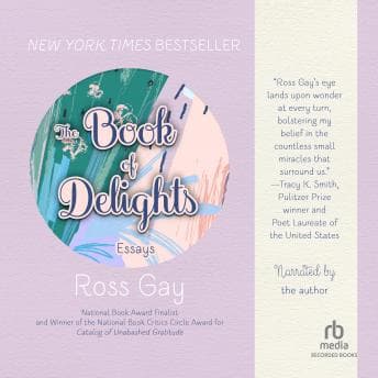 Book of Delights audiobook cover
