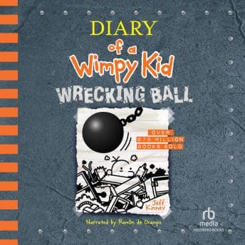 Diary of a Wimpy Kid: Wrecking Ball audiobook cover