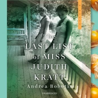Last List of Miss Judith Kratt audiobook cover