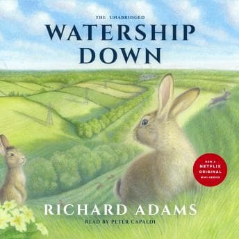 Watership Down audiobook cover