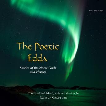 Poetic Edda: Stories of the Norse Gods and Heroes audiobook cover