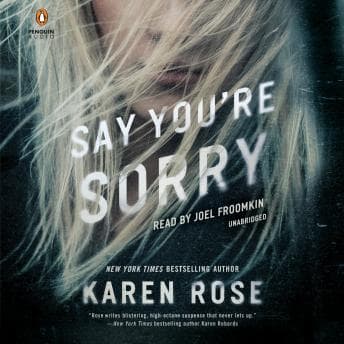 Say You're Sorry audiobook cover