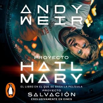Proyecto Hail Mary audiobook cover