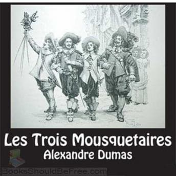 Les Trois Mousquetaires audiobook cover