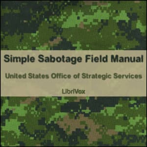 Simple Sabotage Field Manual audiobook cover