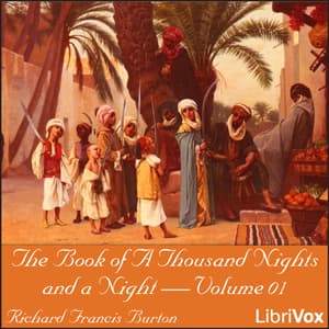 Book of A Thousand Nights and a Night (Arabian Nights), Volume 01 audiobook cover