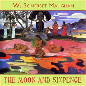 Moon and Sixpence audiobook cover