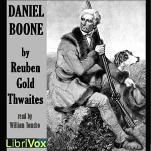 Daniel Boone (Thwaites) audiobook cover