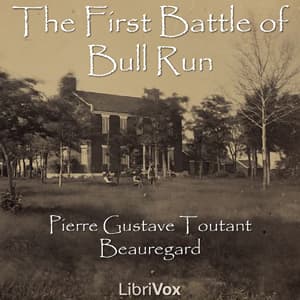 First Battle of Bull Run audiobook cover