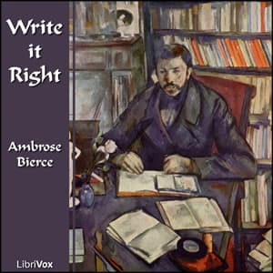 Write it Right audiobook cover