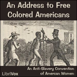 An Address to Free Colored Americans audiobook cover