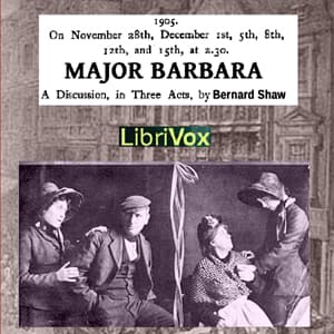 Major Barbara audiobook cover