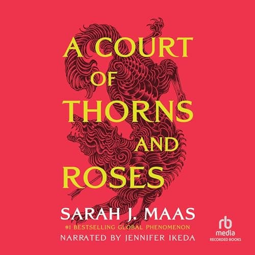 A Court of Thorns and Roses audiobook cover
