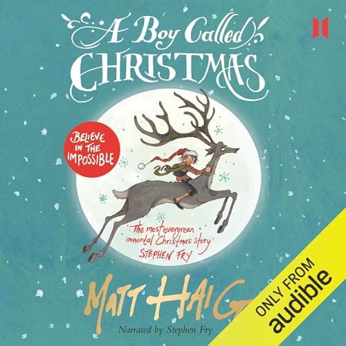 A Boy Called Christmas audiobook cover