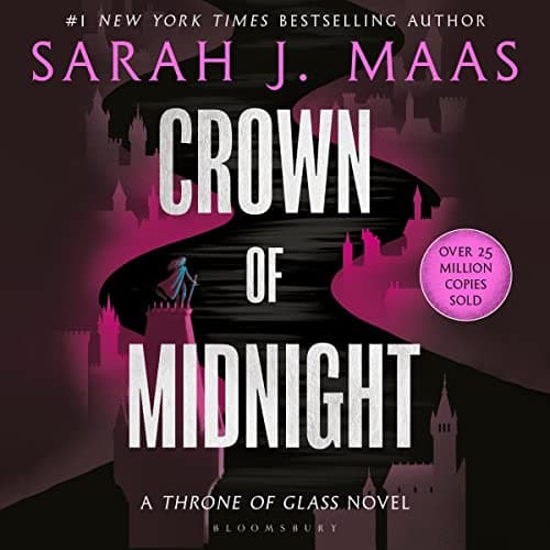 Crown of Midnight audiobook cover