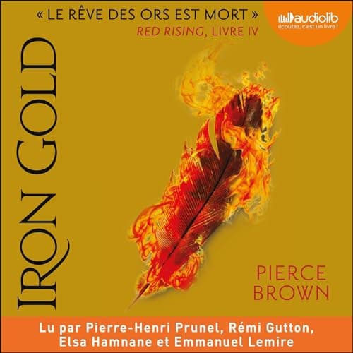 Iron Gold audiobook cover