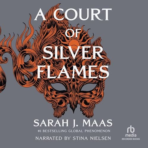A Court of Silver Flames audiobook cover