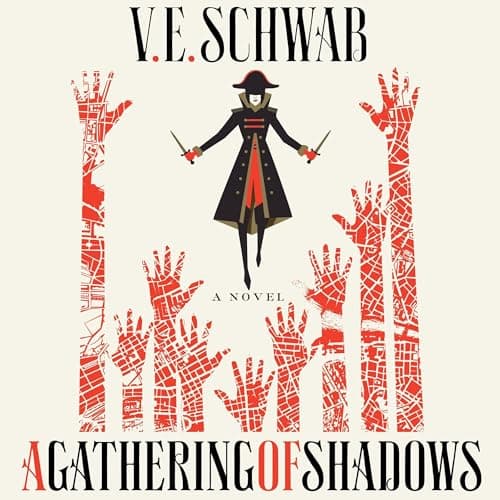 A Gathering of Shadows audiobook cover