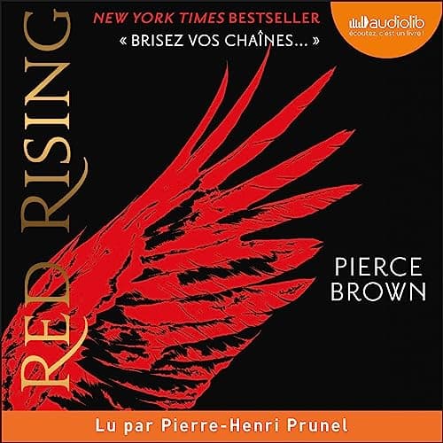 Red Rising 1 audiobook cover