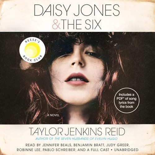 Daisy Jones &amp; The Six audiobook cover