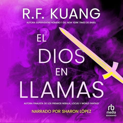 El dios en llamas [The God on Fire] audiobook cover