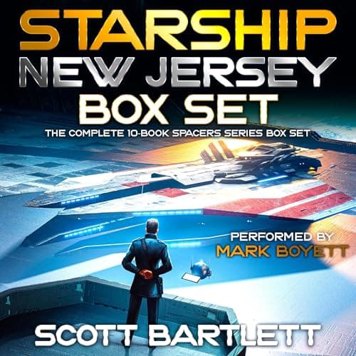 Starship New Jersey Box Set: The Complete 10-Book SciFi Series audiobook cover