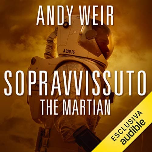 Sopravvissuto - The martian audiobook cover
