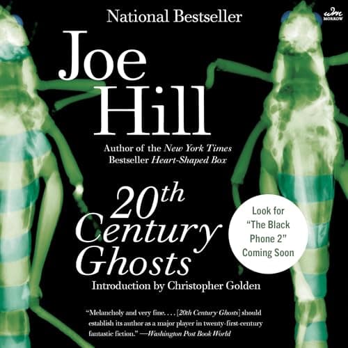 20th Century Ghosts audiobook cover