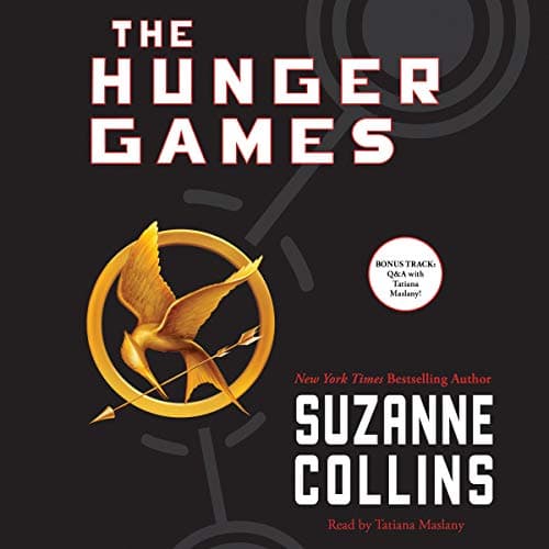 The Hunger Games audiobook cover