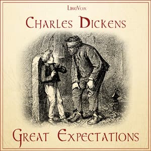 Great Expectations audiobook cover