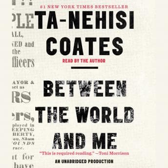 Between the World and Me audiobook cover