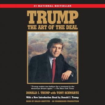 Trump: The Art of the Deal audiobook cover