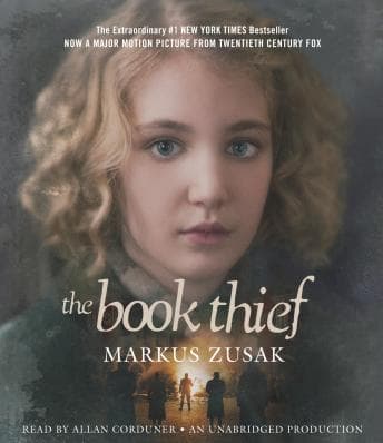 Book Thief audiobook cover