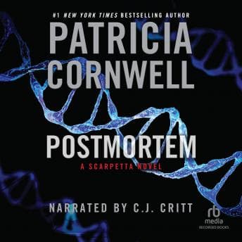 Postmortem audiobook cover