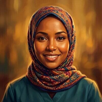 Amina Hassan, audiobook curator