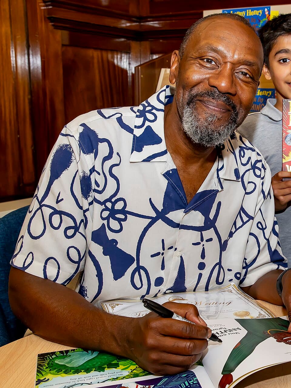 Lenny Henry, audiobook narrator