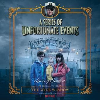 Series of Unfortunate Events #3: The Wide Window audiobook cover