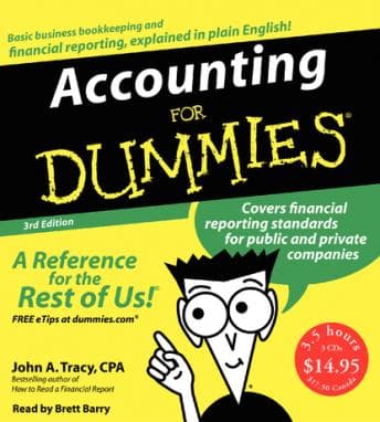 Accounting for Dummies 3rd Ed. audiobook cover