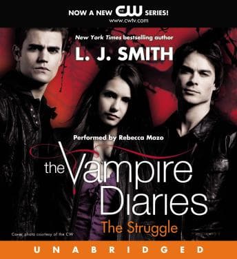 Vampire Diaries: The Struggle audiobook cover