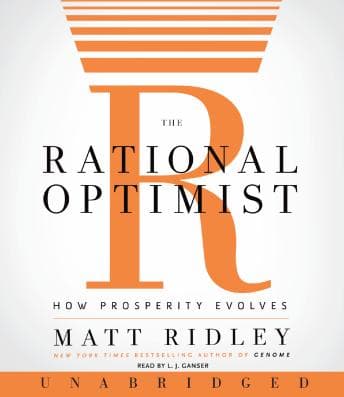 Rational Optimist: How Prosperity Evolves audiobook cover