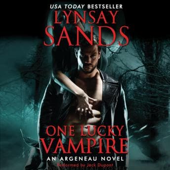 One Lucky Vampire audiobook cover