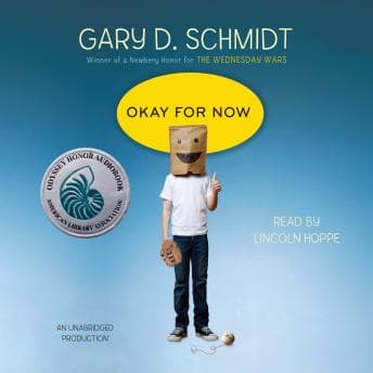 Okay for Now audiobook cover