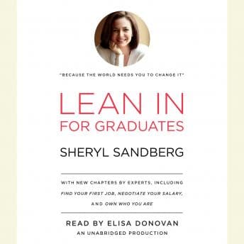 Lean In for Graduates audiobook cover