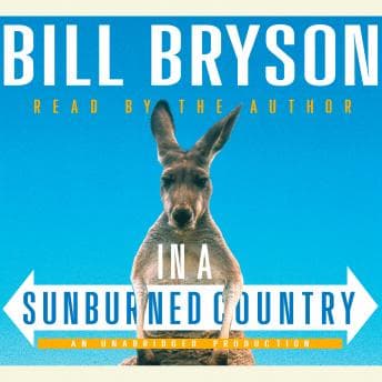 In a Sunburned Country audiobook cover