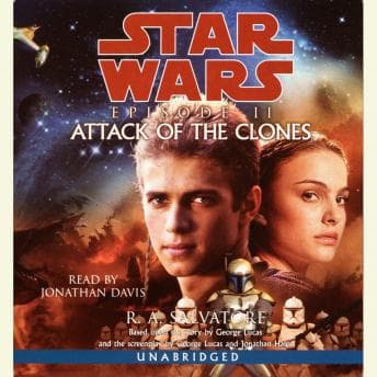 Star Wars: Episode II: Attack of the Clones audiobook cover