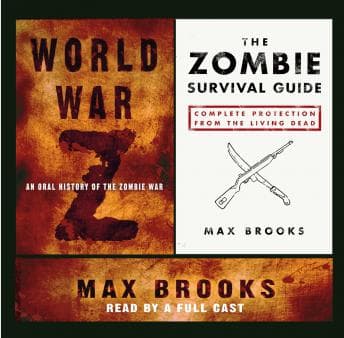World War Z and The Zombie Survival Guide audiobook cover