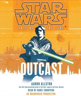 Star Wars: Fate of the Jedi: Outcast audiobook cover