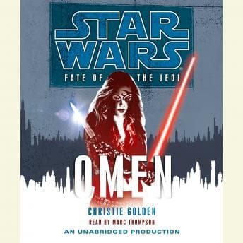 Star Wars: Fate of the Jedi: Omen audiobook cover