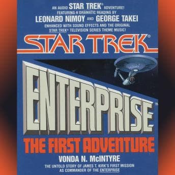 Star Trek Enterprise: the First Adventure audiobook cover